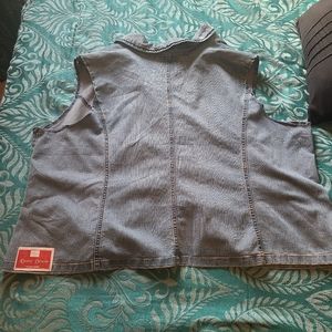 Rustic Denim vest 3X